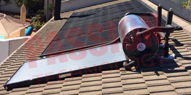 Dachowy podgrzewacz solarny ze stali nierdzewnej 316, ciśnieniowy układ ciepłej wody