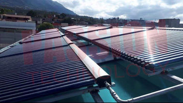 1000L-10000L Pool Hotel Solar Heating Solution Rurowy kolektor słoneczny