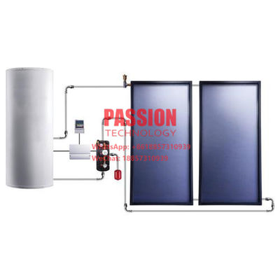 Dzielony ciśnieniowy solarny podgrzewacz wody Płaski kolektor Płaski kolektor termiczny Solarny podgrzewacz wody