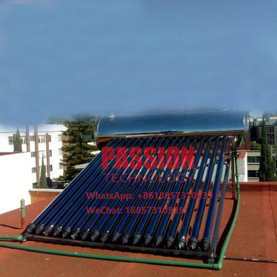 304 ciśnieniowy solarny podgrzewacz wody ze stali nierdzewnej 250 wysokociśnieniowy solarny podgrzewacz wody