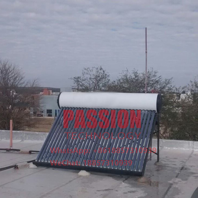304 Solarny podgrzewacz wody ze stali nierdzewnej 300L Rura próżniowa Solarny kolektor termiczny