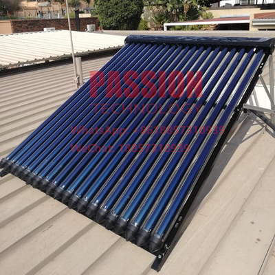 20-rurowy kolektor słoneczny z rurą cieplną 24x90mm ciśnieniowy skraplacz solarny podgrzewacz wody