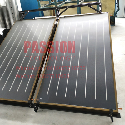 Ciśnieniowy płaski kolektor słoneczny kolektor termiczny Aluminiowa rama Płaski panel grzewczy