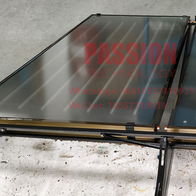 Blue Titanium Flat Plate Solar Collector 2000L Wysokociśnieniowy solarny podgrzewacz wody