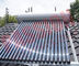 Zintegrowany solarny ogrzewacz wody na dachu pod ciśnieniem, ze srebrnym stalowym zbiornikiem zewnętrznym