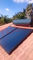 Zintegrowany ciśnieniowy podgrzewacz wody solarowej Niebieski tytanowy płaszcz płaski Kolektor słoneczny