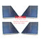 Niebieski tytanowy płaski kolektor słoneczny Kolektor słoneczny do ogrzewania wody Panel grzewczy hotelu Panel grzewczy w pokoju