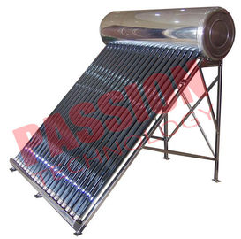 304 solarny podgrzewacz wody ze stali nierdzewnej mieszkalny z zasobnikiem do karmienia