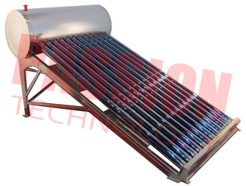 Automatyczny solarny system grzewczy, czarny rurowy solarny podgrzewacz wody, uniwersalny