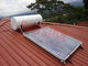 Czarny chrom Niebieski system podgrzewania wody w folii do domu, płaski panel kolektora słonecznego